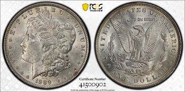 1889 $1 MS62