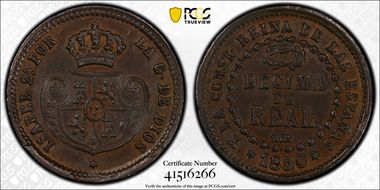 1850 1/10 R Segovia MS62BN