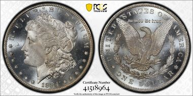 1884-CC $1 MS67
