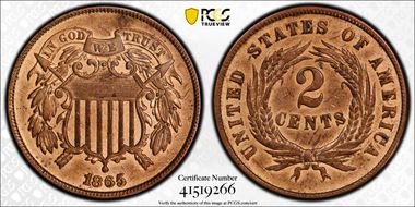 1865 2C Plain 5 N1BN