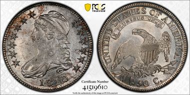 1810 50C O-102a AU55