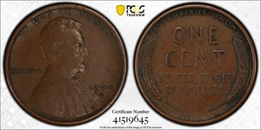 1909-S VDB 1C XF40BN