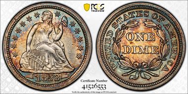 1853 10C Arrows AU55