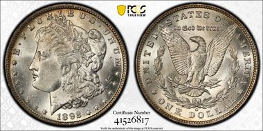 1892-O $1 MS63