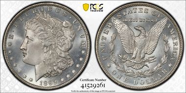 1893-O $1 MS65+
