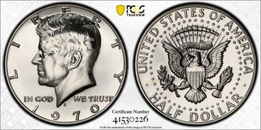 1970-S 50C DDO FS-101 PR67