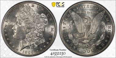 1899-S $1 AU58