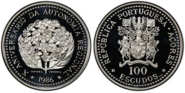 1986 100 Esc 10th Ann. Regional Autonomy PR69DCAM