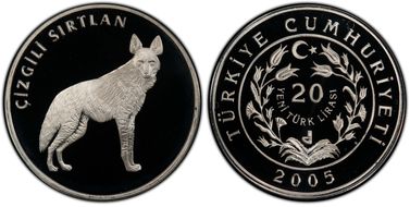 2005 20 L Striped Hyena PR69DCAM