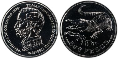 1978 500 P WWF - Crocodile MS67