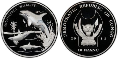2011 10 Fr Endangered Orca Whale PR68DCAM