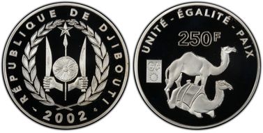 2002 250 Fr Euro Introduction KM-41 PR69DCAM