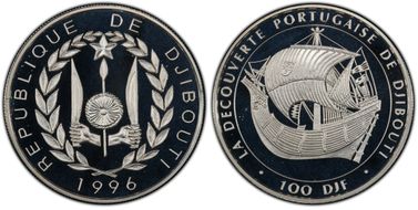 1996 100 Fr Nao Ship PR68DCAM