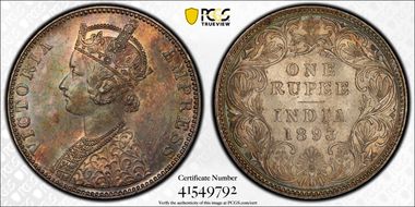 1893-B Rupee SW-6.135 MS62