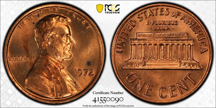 Cert 41550090 - Coin Image