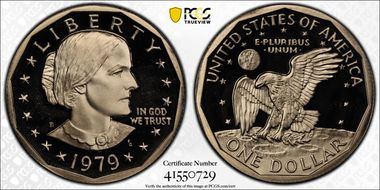 1979-S SBA$1 Type 2 PR70DCAM