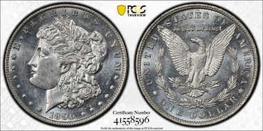 1896-O $1 MS60PL