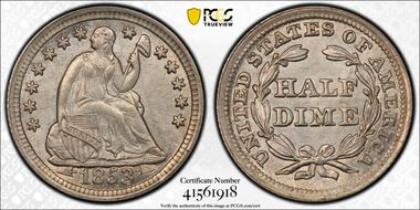 1853 H10C Arrows MS63