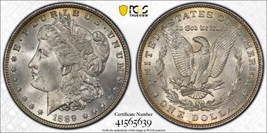 1889 $1 MS65