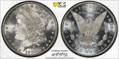 1880-S $1 MS66+