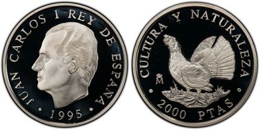 1995 2000 P Capercaillie Bird PR68DCAM