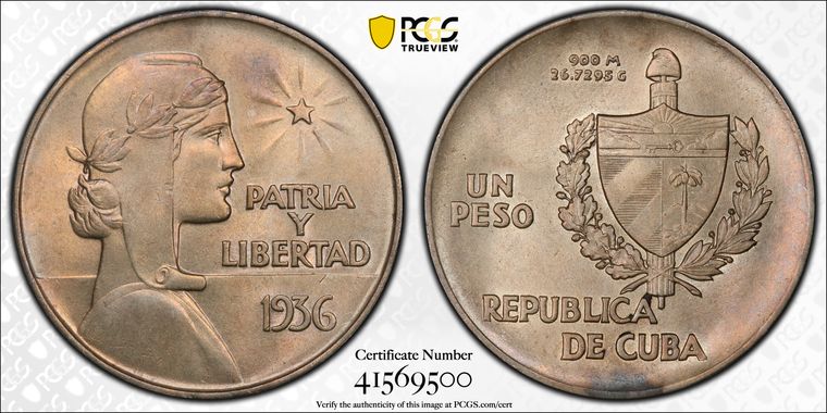 Cert 41569500 - Coin Image