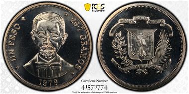 1979 Peso PR68