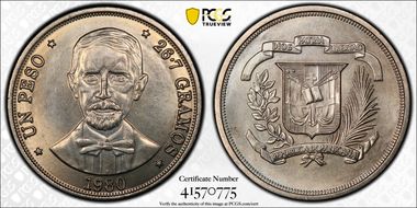 1980 Peso MS66