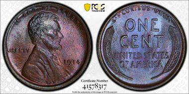 1914 1C MS65BN