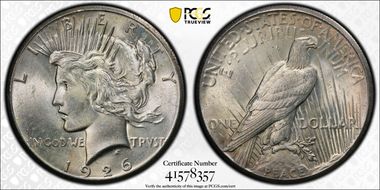 1926 $1 MS64