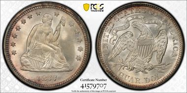 1877 25C MS67+