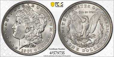 1901-O $1 MS64