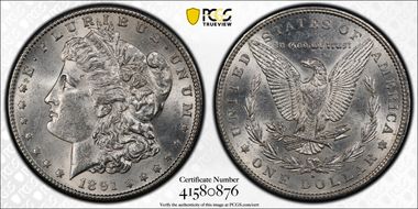 1891-S $1 MS60
