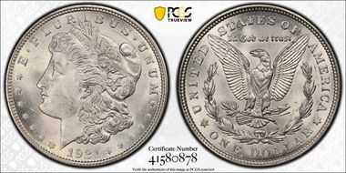 1921 $1 Morgan MS65
