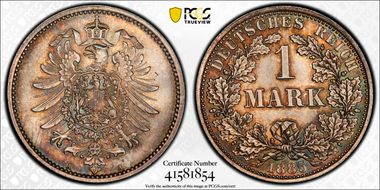 1885-A Mark J-9 MS67