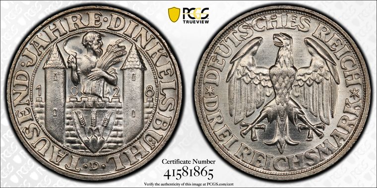 Cert 41581865 - Coin Image
