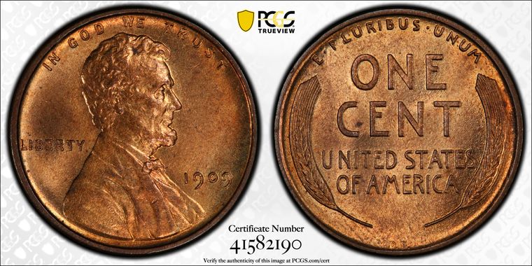 Cert 41582190 - Coin Image