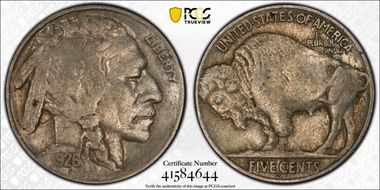 1926-S 5C VF35