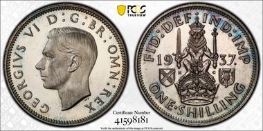 1937 Shil S-4083 Scottish Rev PR65CAM