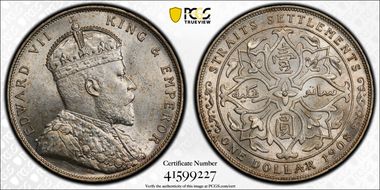 1908 $1 Prid-7 MS63