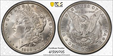 1888-O $1 MS64