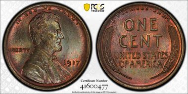 1917 1C MS65BN