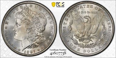 1897 $1 MS67
