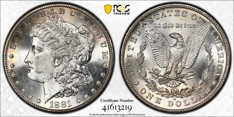 Cert 41613219 - Coin Image