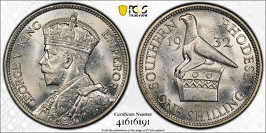 1932 Shil KM-3  Ag MS64