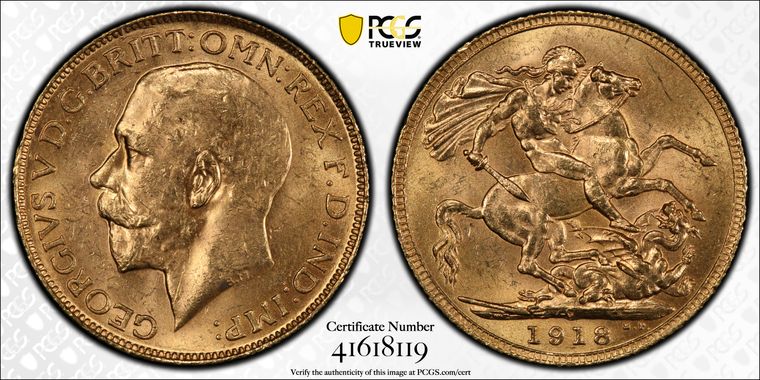 Cert 41618119 - Coin Image