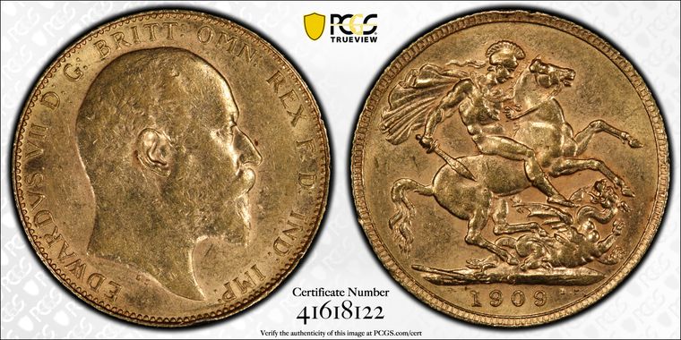 Cert 41618122 - Coin Image