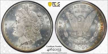 1881-S $1 GSA Hoard MS63
