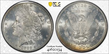 1882-S $1 GSA Hoard MS64