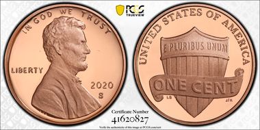 2020-S 1C Shield PR69DCAM